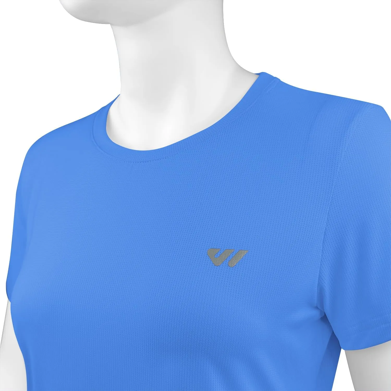 3-5 Pack Workout Shirts Women Running Quick Dry Crew Neck Gym Moisture Wicking T-Shirts Athletic Yoga Tee Top UPF 50 