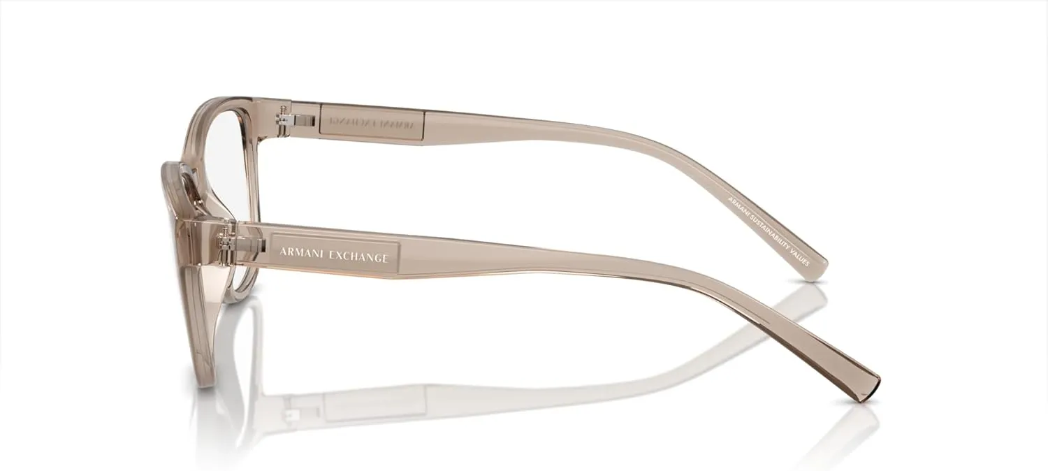Armani Exchange Women's Ax3111u Universal Fit Cat Eye Prescription Eyewear Frames