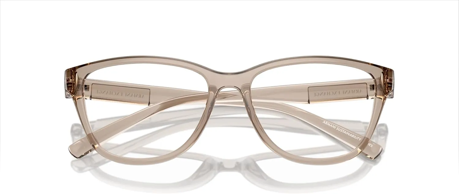 Armani Exchange Women's Ax3111u Universal Fit Cat Eye Prescription Eyewear Frames