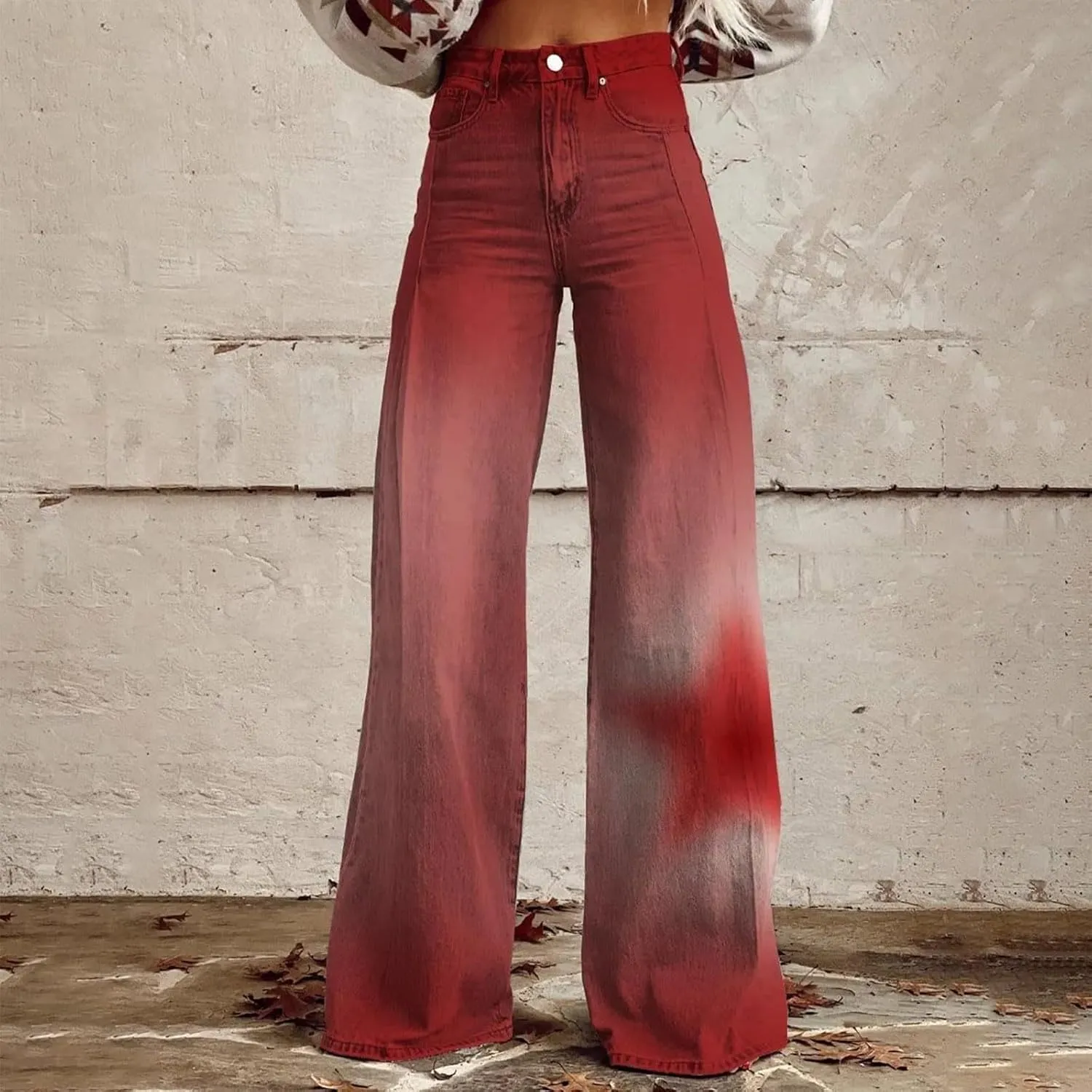 Baggy Jean for Woman 2025 Summer Casual Wide Leg Dark Wash Vintage Pant Y2K Street Fashion Denim Boyfriend Pants