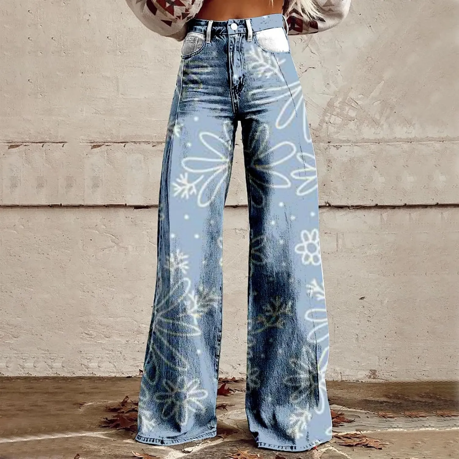 Baggy Jean for Woman 2025 Summer Casual Wide Leg Dark Wash Vintage Pant Y2K Street Fashion Denim Boyfriend Pants