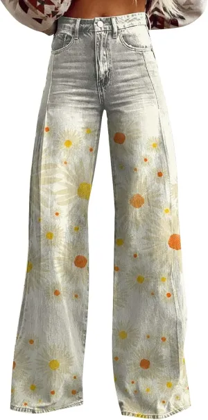 Baggy Jean for Woman 2025 Summer Dark Wash Vintage Pant Women's Y2K Street Fashion Wide Leg Denim Pant