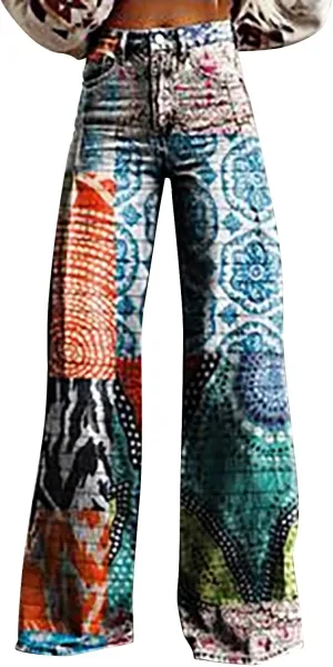 Baggy Wide Leg Jeans Woman 2025 Summer Dark Wash Vintage Pant Trendy Y2K Street Fashion Denim Pant with Pockets