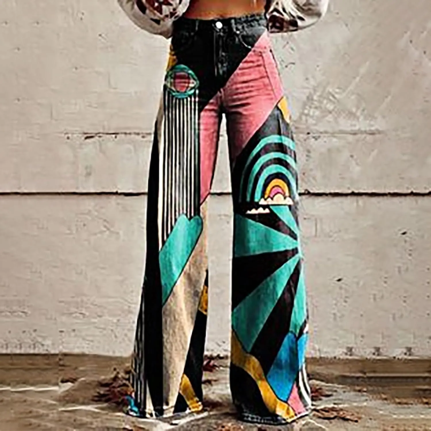 Baggy Wide Leg Jeans Woman 2025 Summer Dark Wash Vintage Pant Trendy Y2K Street Fashion Denim Pant with Pockets
