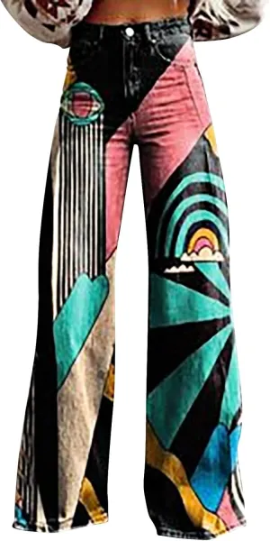 Baggy Wide Leg Jeans Woman 2025 Summer Dark Wash Vintage Pant Trendy Y2K Street Fashion Denim Pant with Pockets