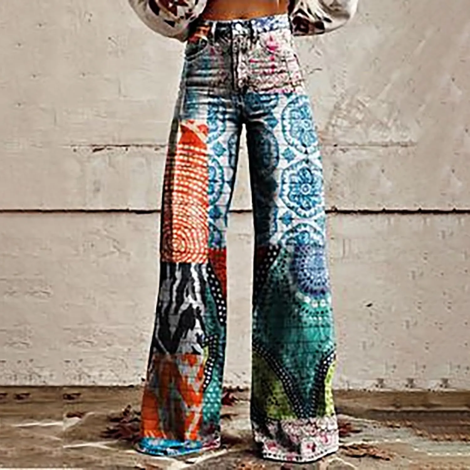 Baggy Wide Leg Jeans Woman 2025 Summer Dark Wash Vintage Pant Trendy Y2K Street Fashion Denim Pant with Pockets