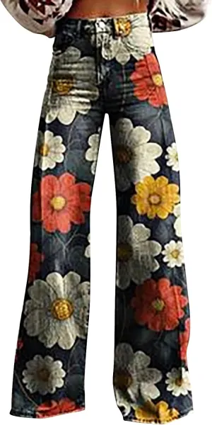 Baggy Wide Leg Jeans Woman 2025 Summer Dark Wash Vintage Pant Trendy Y2K Street Fashion Denim Pant with Pockets