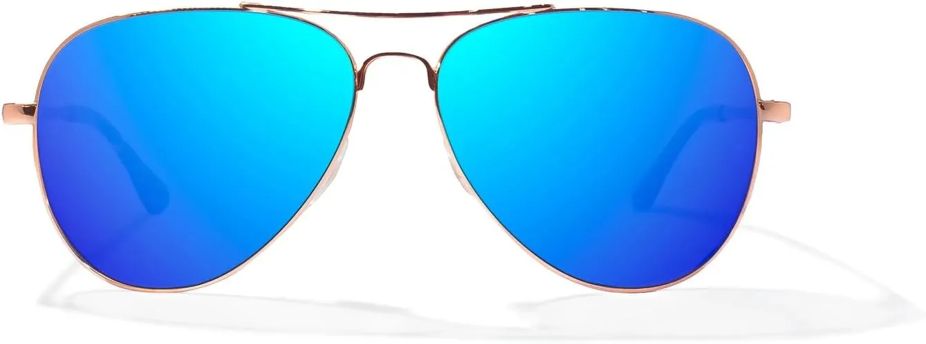 Bajio Soldado – Polarized Lightweight Aviator Sunglasses – Medium Fit • Medium Wrap – Glass & Poly Lenses with LAPIS Tech
