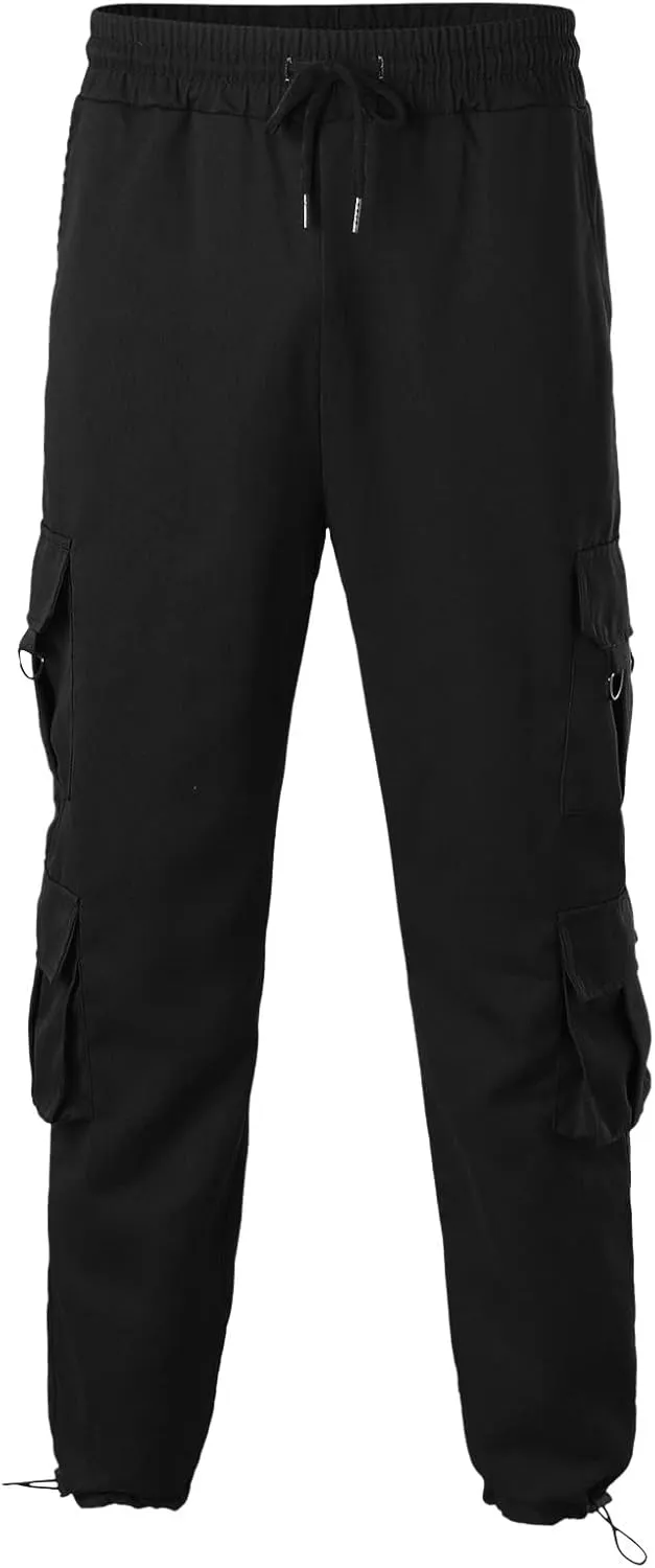 Cargo Pants for Men Baggy Joggers Pants Chino Trousers Sweatpants Long Pants Workout Trousers Men's Fleece Sweatpants