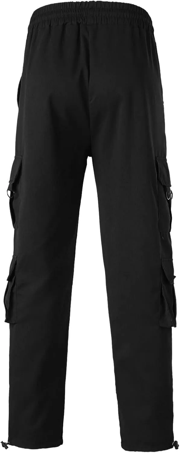Cargo Pants for Men Baggy Joggers Pants Chino Trousers Sweatpants Long Pants Workout Trousers Men's Fleece Sweatpants
