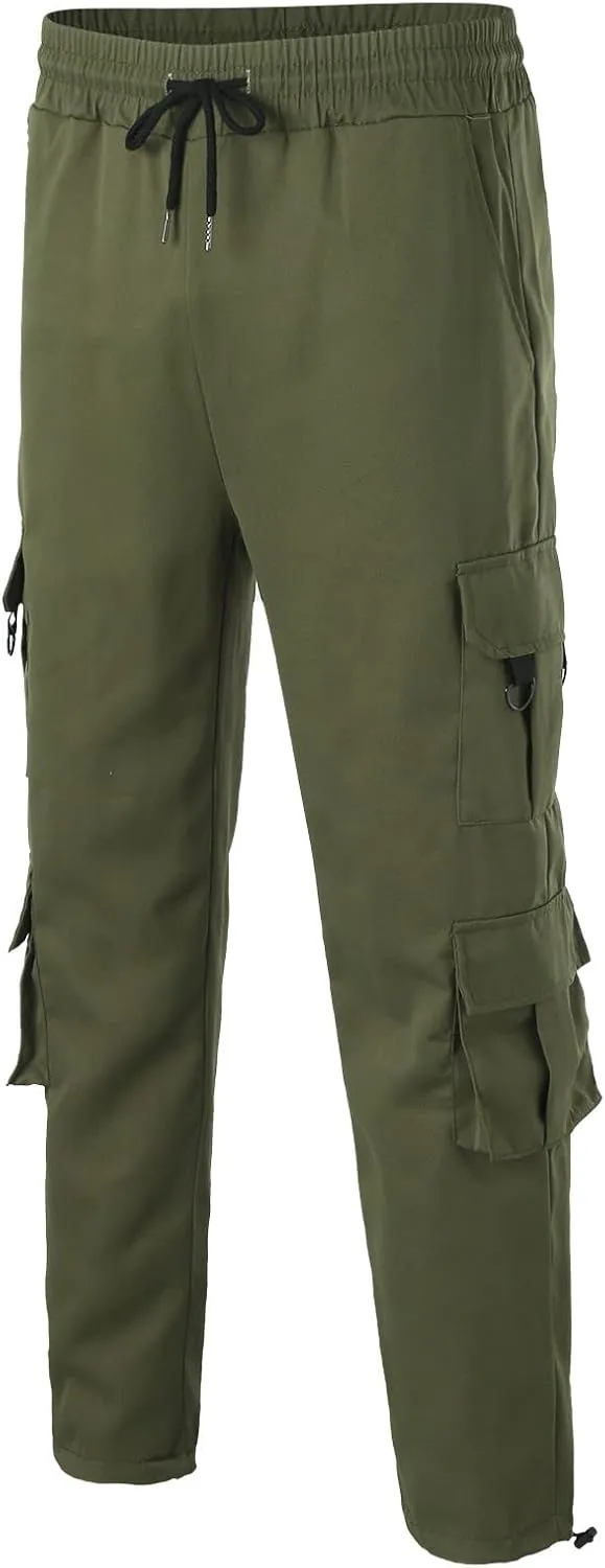 Cargo Pants for Men Baggy Joggers Pants Chino Trousers Sweatpants Long Pants Workout Trousers Men's Fleece Sweatpants
