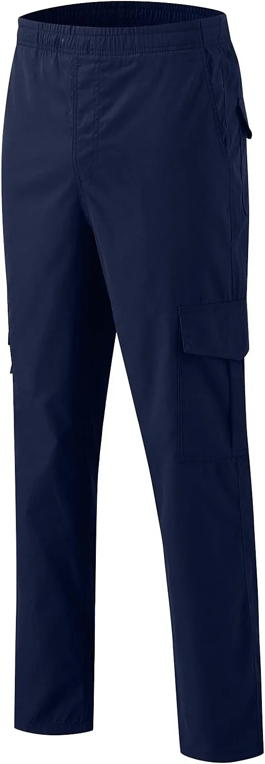 Cargo Pants for Men Relaxed Fit Mens Cargo Pants Comfortable Basic Pants Sport Daily Workout Pants Mens Baggy Joggers