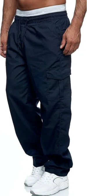 Cargo Pants for Men Relaxed Fit Mens Cargo Pants Comfortable Basic Pants Sport Daily Workout Pants Mens Baggy Joggers