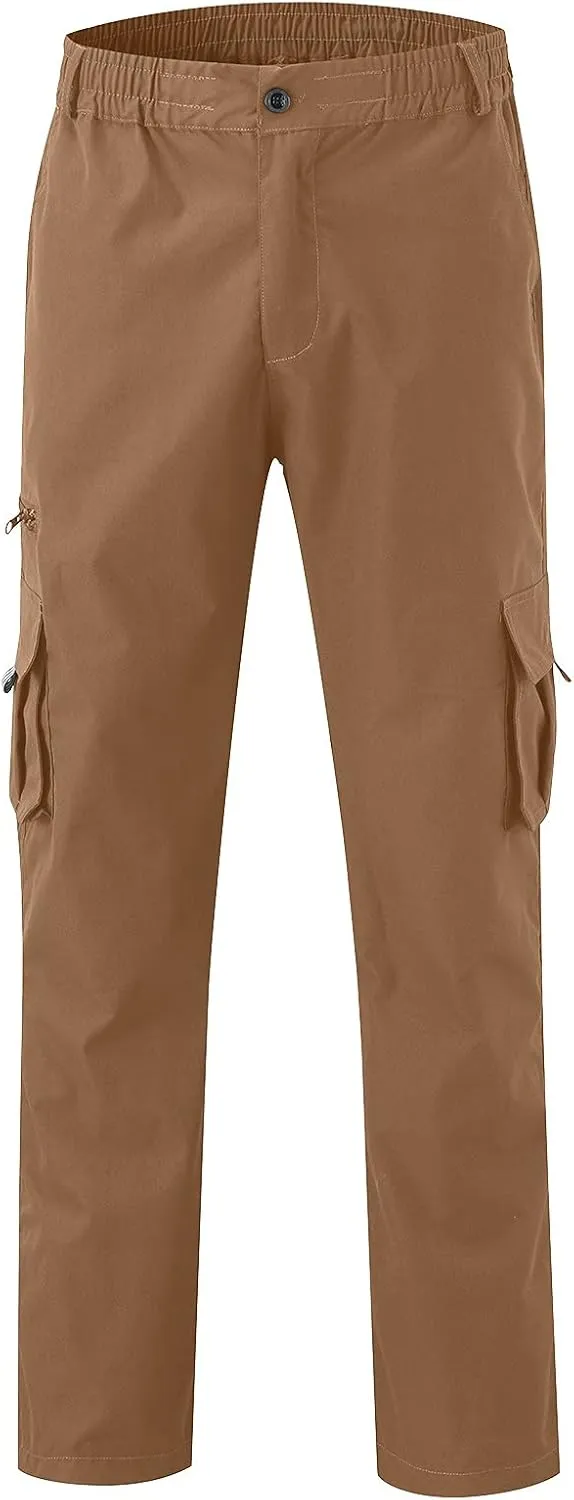 Cargo Sweatpants for Men Mens Lounge Pants Linen Drawstring Elastic Waist Baggy Drop Crotch Sweatpants Trousers Mens