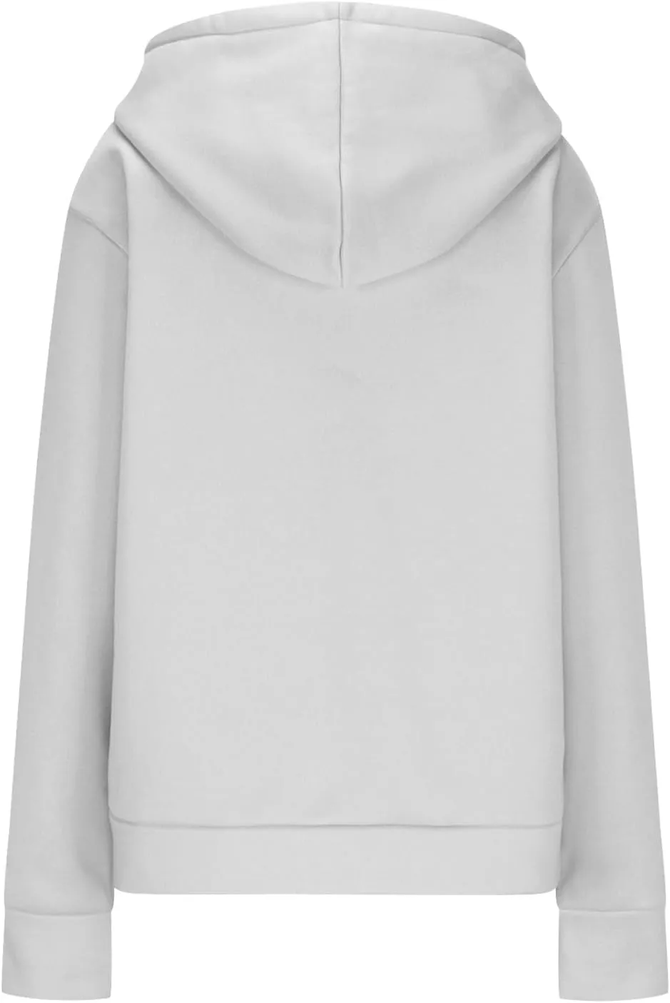 Casual Oversized Hoodies for Women Full Zip Long Sleeve Athletic Hooded Jackets 2024 Fall Drawstring Sweatshirts Tops