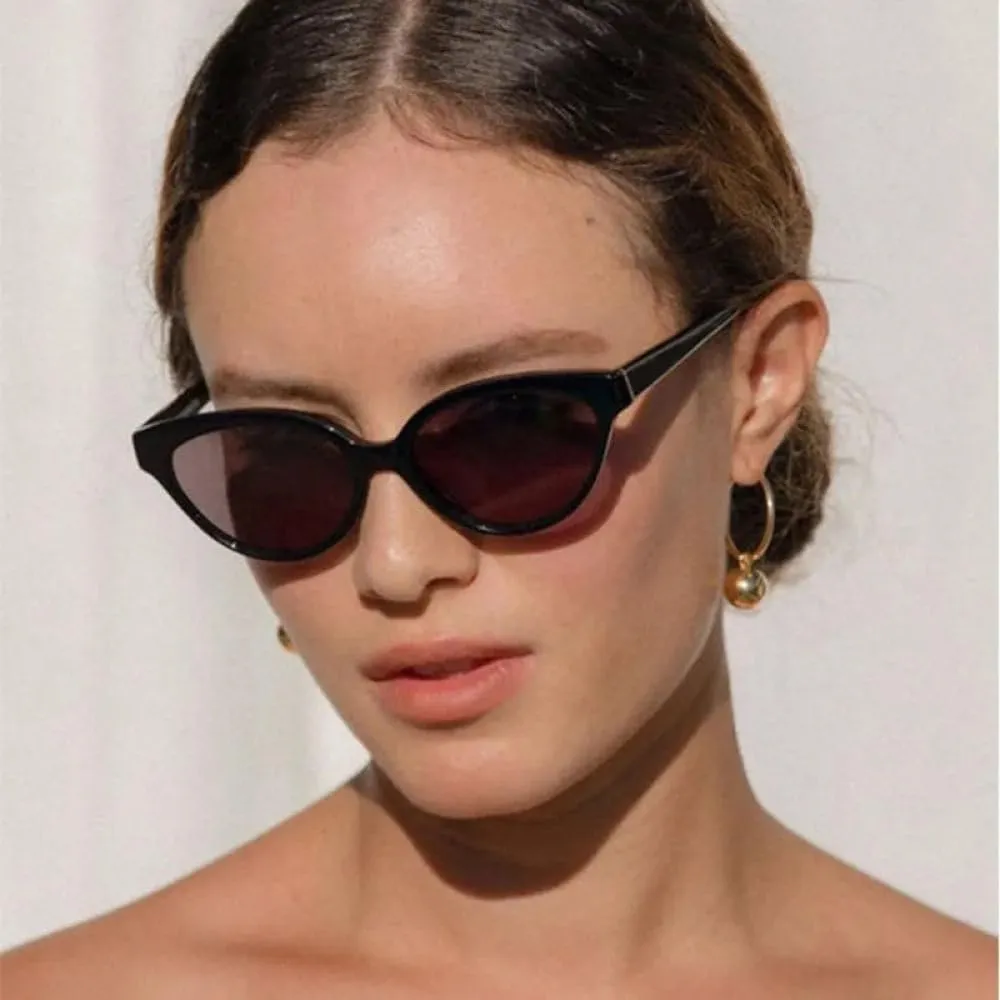 Cat Eye Sunglasses Women Men Shades Retro Cat Eye Sun Glasses UV400 Vintage Travel Eyewear Female