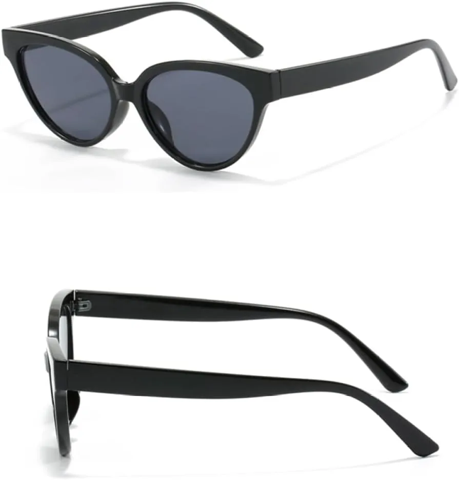 Cat Eye Sunglasses Women Men Shades Retro Cat Eye Sun Glasses UV400 Vintage Travel Eyewear Female