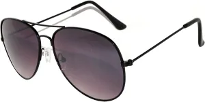 Classic Aviator Style Sunglasses Metal Frame Colored Lens UV 400 Unisex