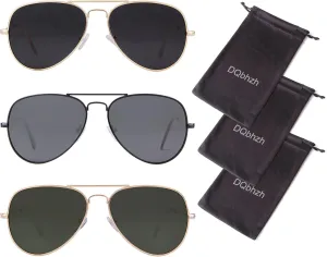 Classic Aviator Sunglasses Retro Aviator Sunglasses for Women Men UV Blocking