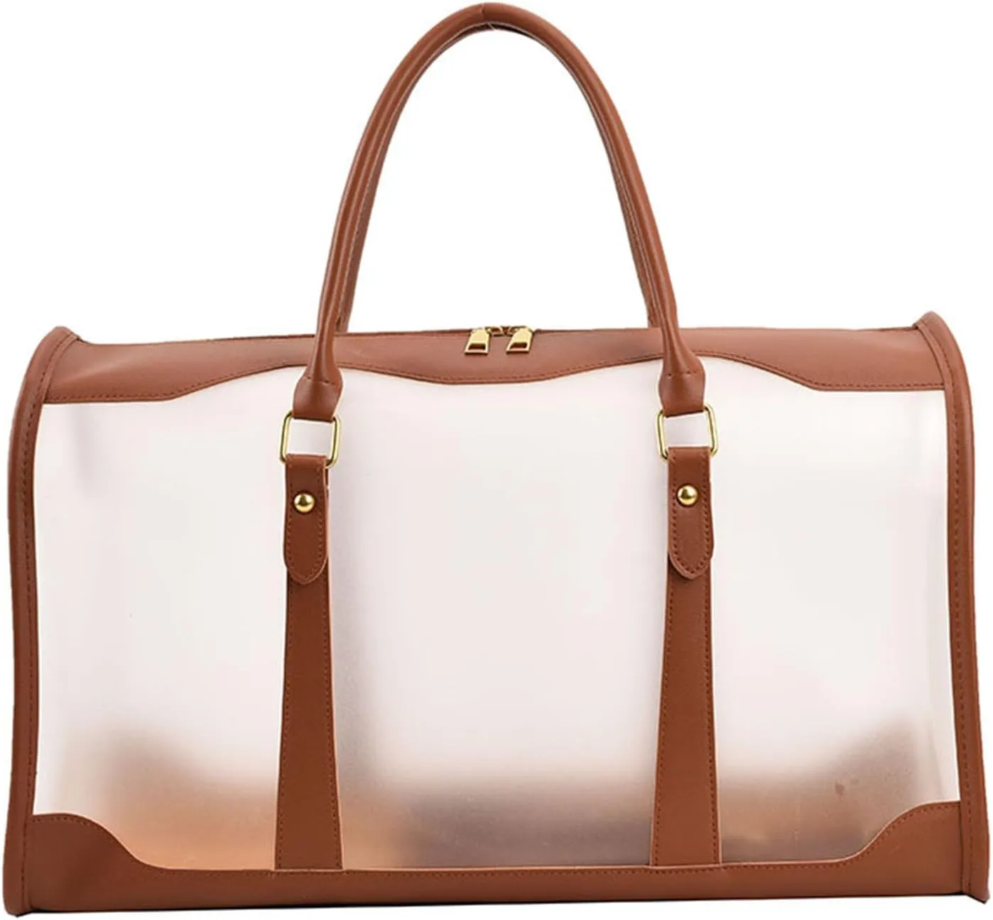 Clear Bag Clear Tote Bag Clear Gym Bag Large Heavy Duty Clear Duffel Bag With Adjustable Strap,For Concerts,Beach