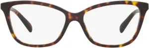 Coach Women's Hc6206u Universal Fit Cat Eye Prescription Eyewear Frames
