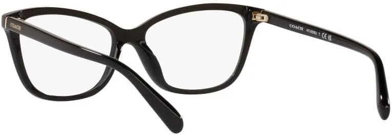 Coach Women's Hc6206u Universal Fit Cat Eye Prescription Eyewear Frames