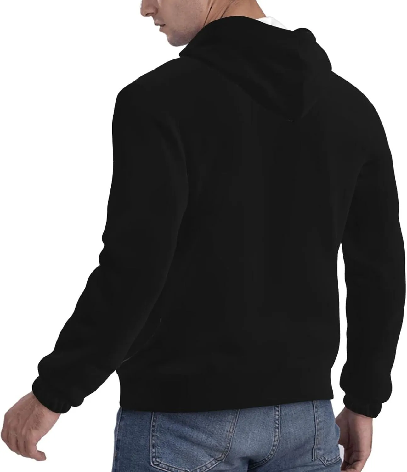 Custom Hoodie 4 Side Print Personalized Unisex Sweatshirts for Men Women On Front Back Sleeve Design Your Own Hoodies