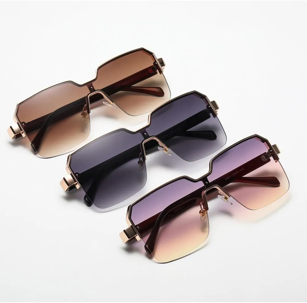 Cycling Men Women Sunglasses Luxury Fashion Vintage Sun Glasses Alloy Frames Shades Eyewear UV400