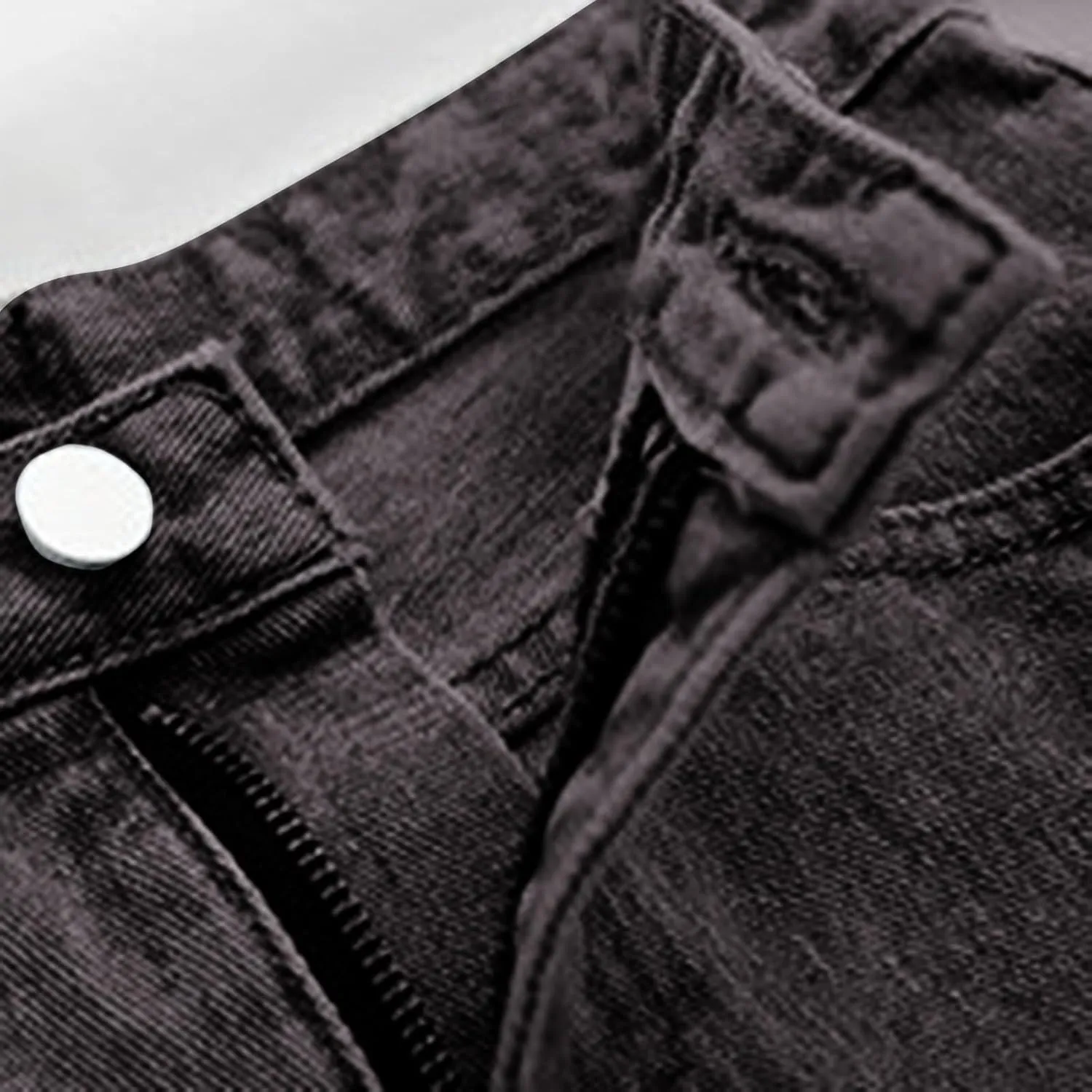 Denim Shorts for Womens Casual Frayed Hem Ripped Jeans Short Hotpants with Pockets High Waist Ripped Pants Shorts 2024