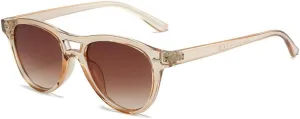Double Bridges Oval Sunglasses Women Vintage Punk Rivets Men Gradient Mirror Cat Eye Sun Glasses Shades UV400
