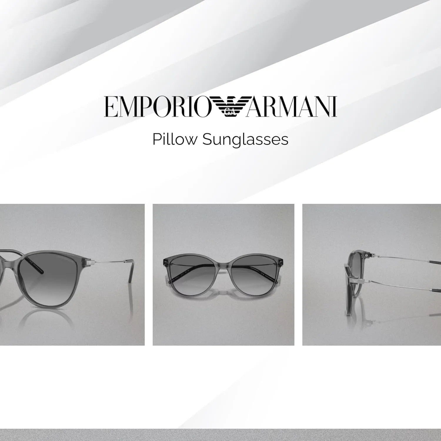 Emporio Armani EA4220 54MM Cat Eye Sunglasses For Women   BUNDLE WIth Designer iWear Complimentary Eyewear Kit