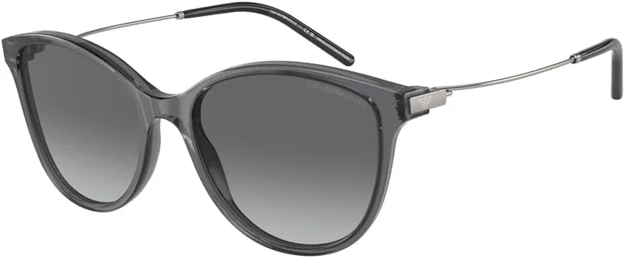Emporio Armani EA4220 54MM Cat Eye Sunglasses For Women   BUNDLE WIth Designer iWear Complimentary Eyewear Kit