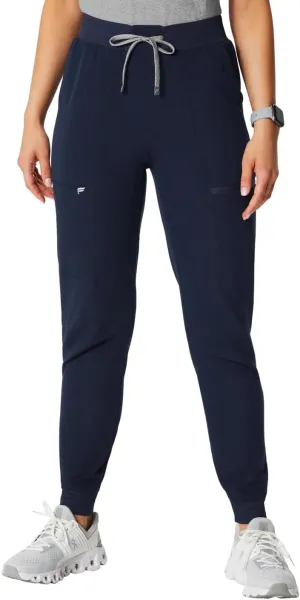 Fabletics Women's High Rise Active Scrub Jogger - MotionTech, 4-Way Stretch, Pocket-Packed, Lightweight, Semi-Slim Fit