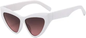 Fashion Cat Eye Gradient Sunglasses Shades UV400 Vintage Green Purple Eyewear Men Trending Sun Glasses