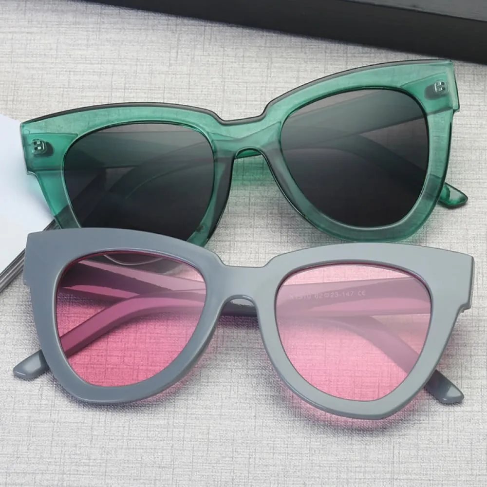 Fashion Cat Eye Sunglasses Women Luxury Vintage Sun Glasses Female Eyeglasses For Female uv400