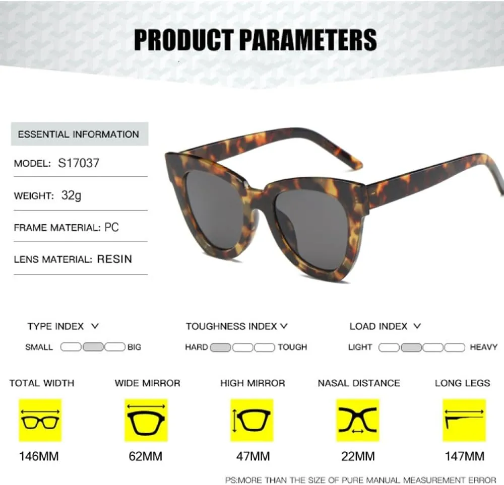 Fashion Cat Eye Sunglasses Women Luxury Vintage Sun Glasses Female Eyeglasses For Female uv400