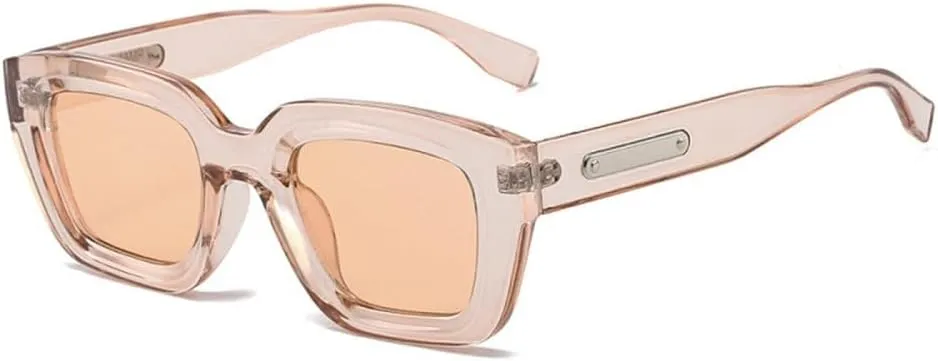 Fashion Cat Eye Sunglasses Women Men PC Black Lens Frame Vintage Simple Style Casual Eyewear UV400