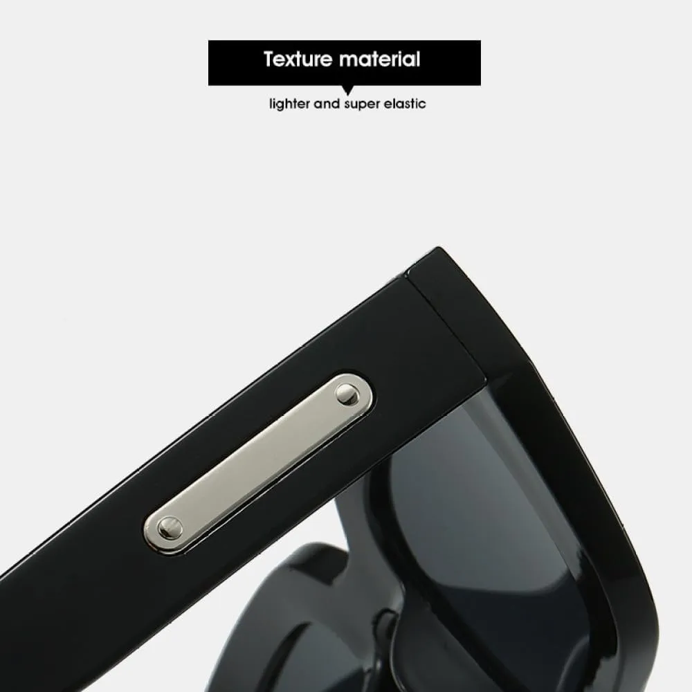 Fashion Cat Eye Sunglasses Women Men PC Black Lens Frame Vintage Simple Style Casual Eyewear UV400