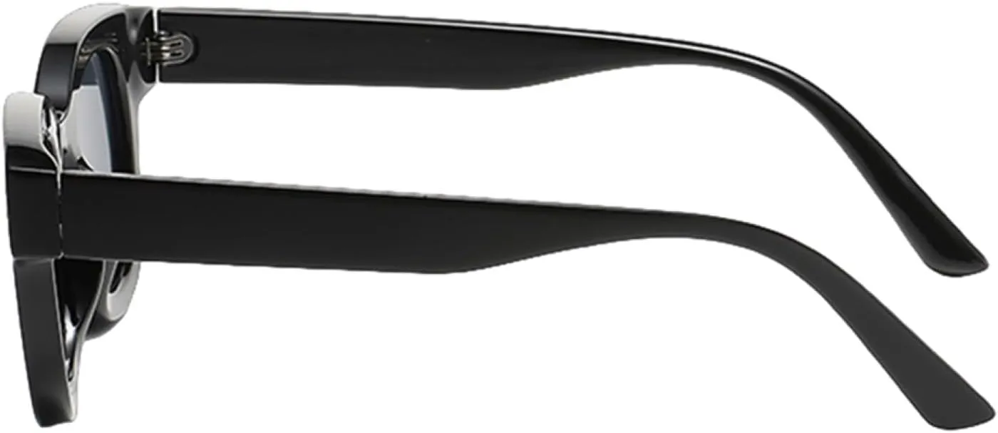 Fashion Classic Retro Oval Frame Thickened Sunglasses Glasses Female