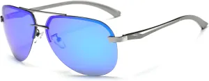 Fashionable Handsome Classic Aviator Sunglasses for Men Women Driving Sun glasses Polarized Lens UV Blocking