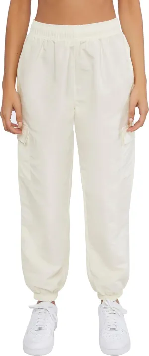 Forever 21 Women's High-Rise Cargo Joggers