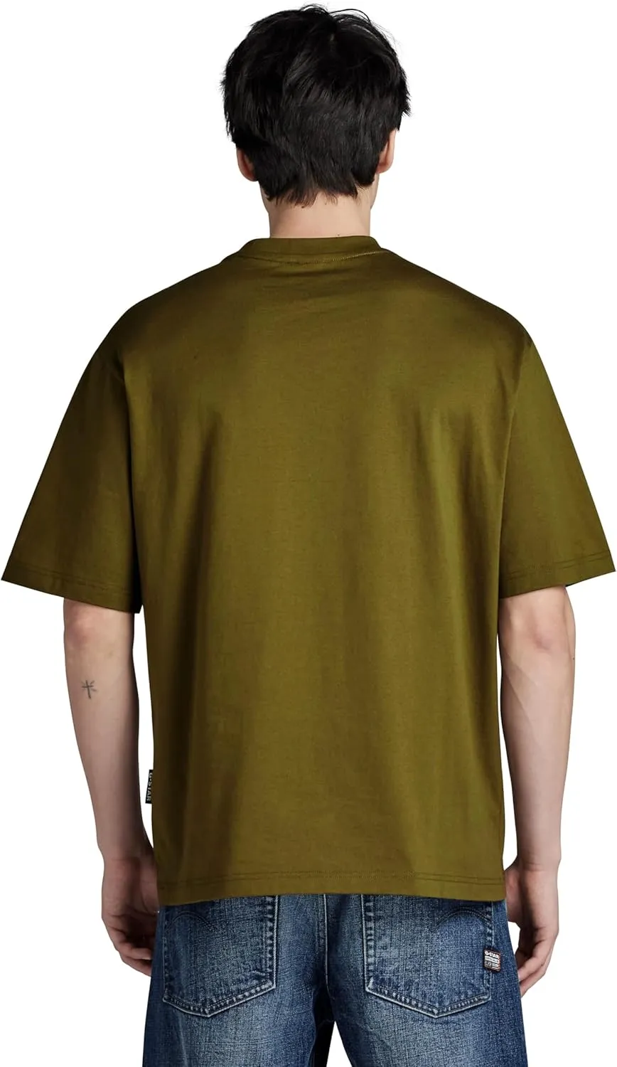 G-STAR Men's Boxy Oversized Short Sleeve T-Shirt