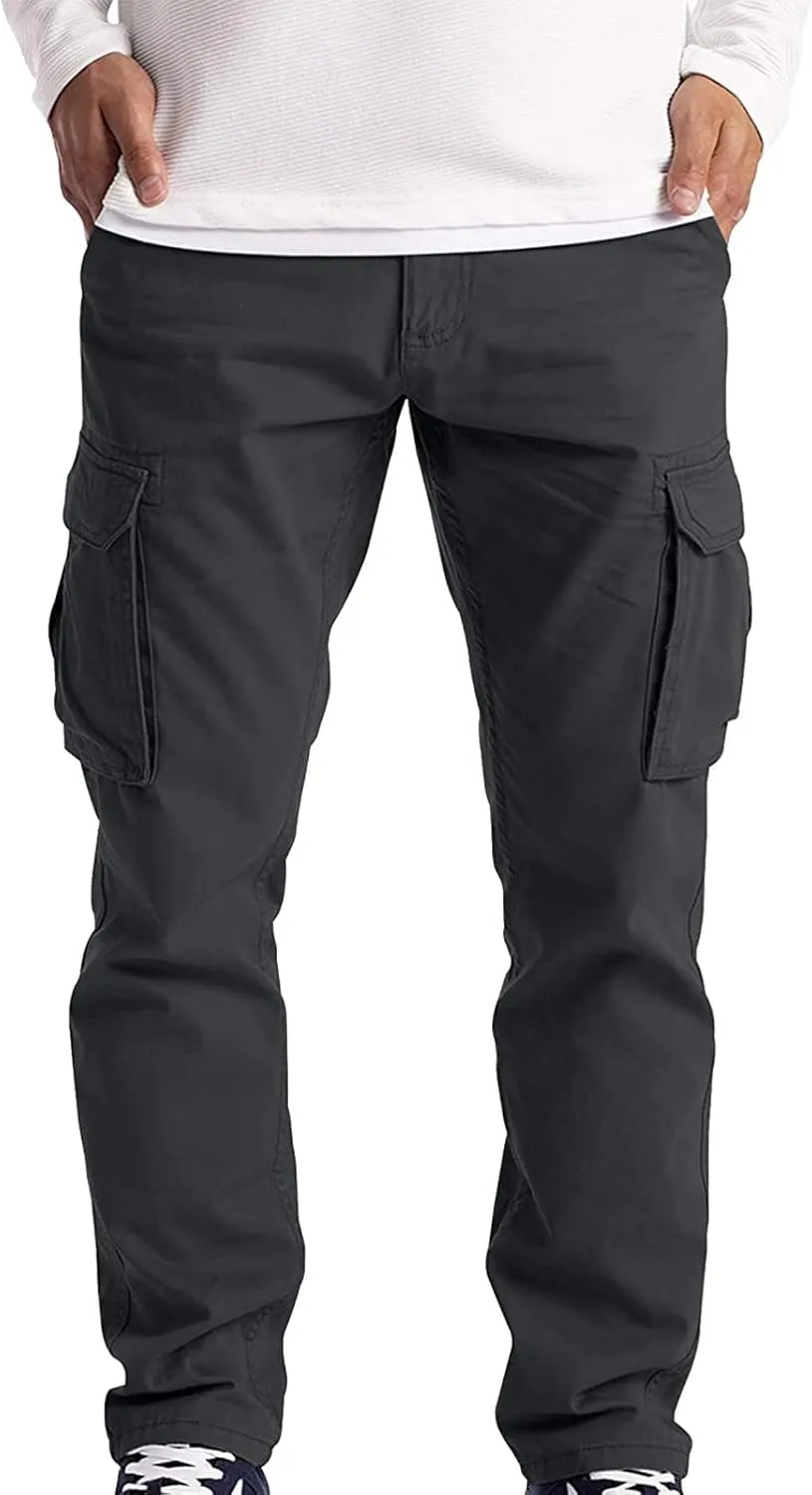 GIERIDUC Plaid Pants for Men's Slim Fit Dress Pants for Men Slim Fit Black Track Pants for Tall Guys Slim Fit Jogging Bottoms