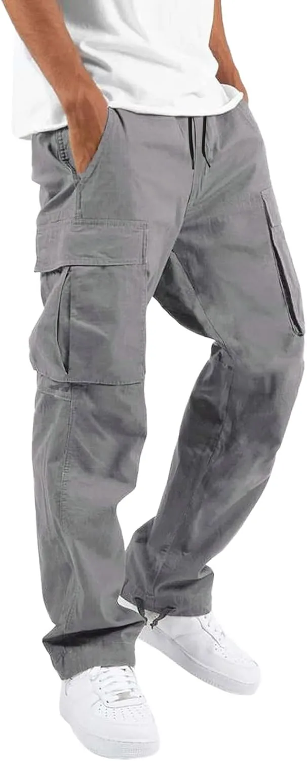 GIERIDUC Plaid Pants for Men's Slim Fit Dress Pants for Men Slim Fit Black Track Pants for Tall Guys Slim Fit Jogging Bottoms