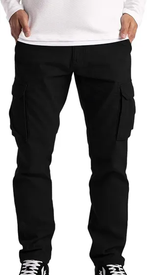 GIERIDUC Plaid Pants for Men's Slim Fit Dress Pants for Men Slim Fit Black Track Pants for Tall Guys Slim Fit Jogging Bottoms