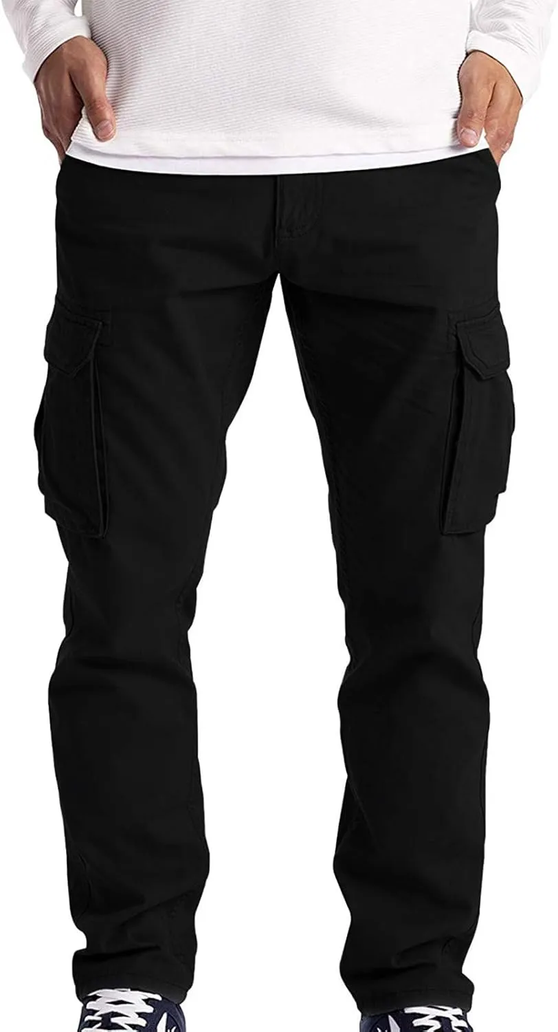 GIERIDUC Plaid Pants for Men's Slim Fit Dress Pants for Men Slim Fit Black Track Pants for Tall Guys Slim Fit Jogging Bottoms