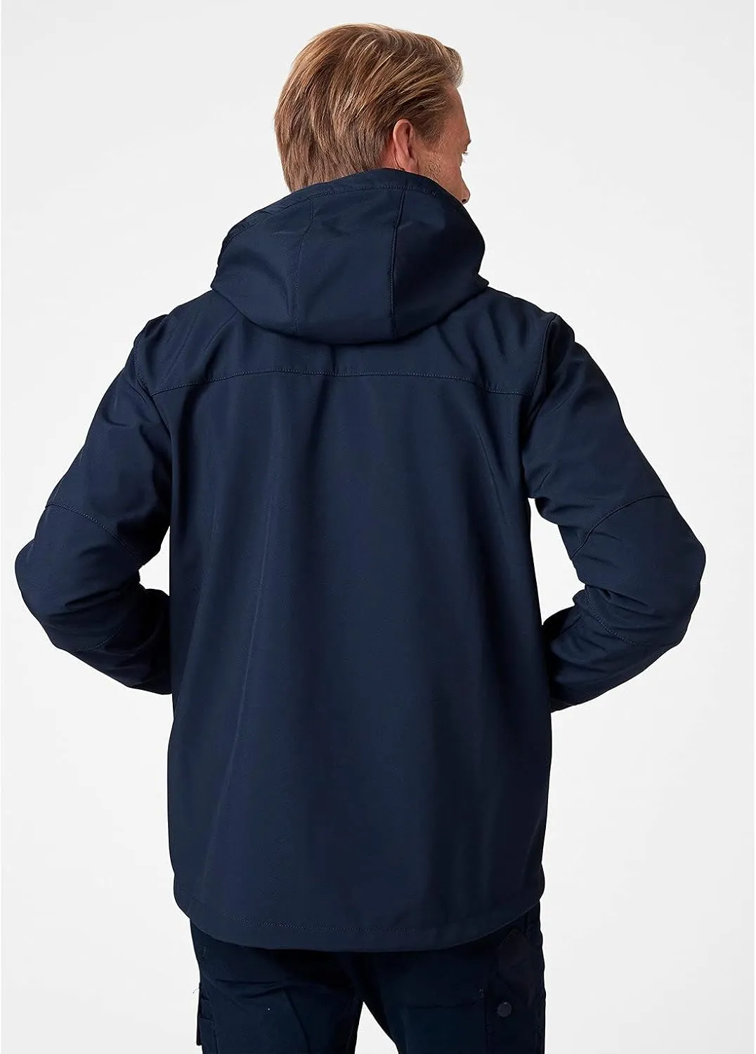 Helly-Hansen Kensington Hooded Softshell Jackets for Men with Durable Waterproof Membrane and Chest, Inside, and Hand Pockets
