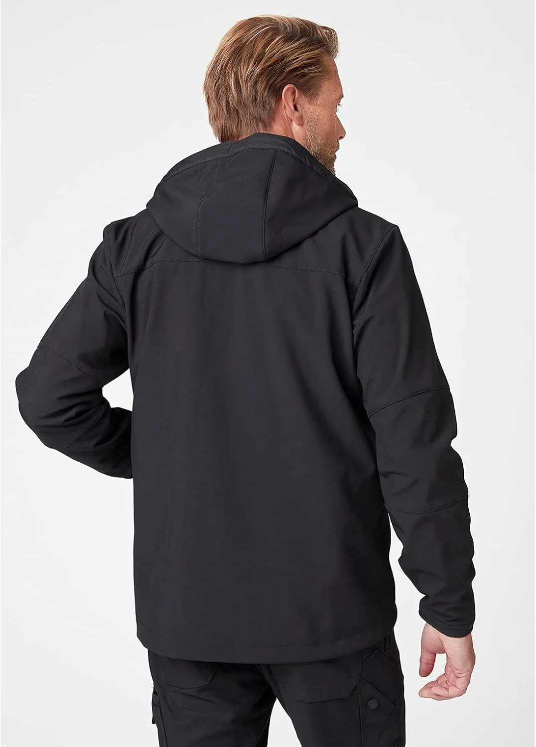 Helly-Hansen Kensington Hooded Softshell Jackets for Men with Durable Waterproof Membrane and Chest, Inside, and Hand Pockets