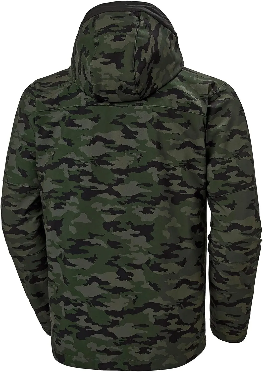 Helly-Hansen Kensington Hooded Softshell Jackets for Men with Durable Waterproof Membrane and Chest, Inside, and Hand Pockets