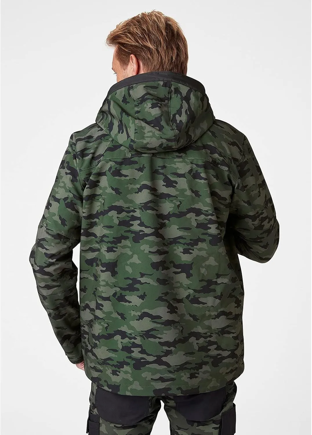 Helly-Hansen Kensington Hooded Softshell Jackets for Men with Durable Waterproof Membrane and Chest, Inside, and Hand Pockets